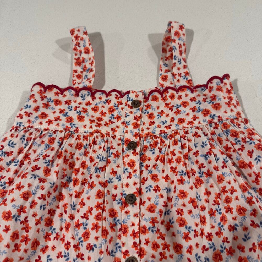 Old Navy Toddler Girl 4T Floral Sleeveless Blouse - Picture 2 of 5